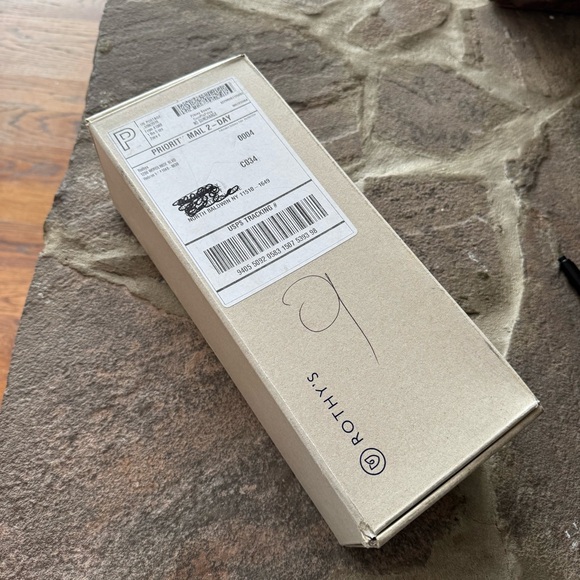 NIB Rothy's The Point Moroccan Rose Pink and Taupe Flats RETIRED - Picture 8 of 9